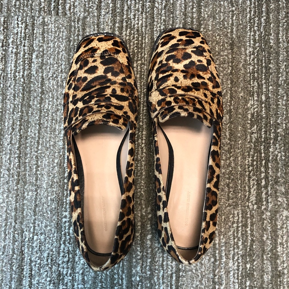 Leopard Flats Loafers  - Something Navy - Sz 9.5